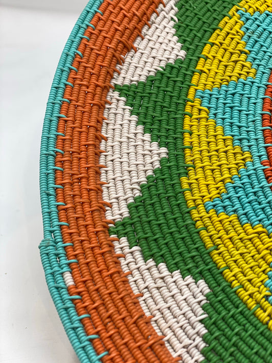 Zulu Telephone Wire Plates 32cm