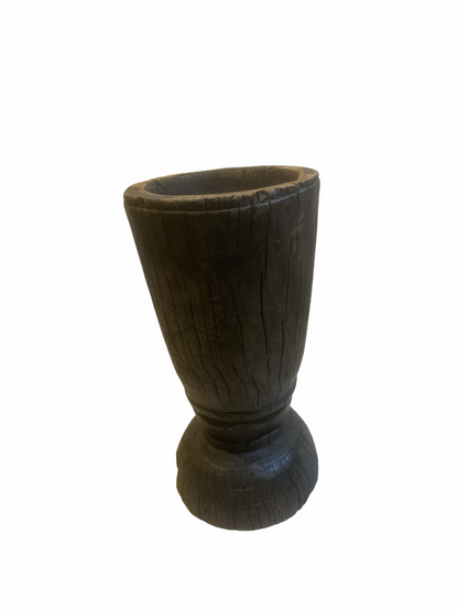 Lozi Grain Stomper (2) Stool/Side Table - Zambia