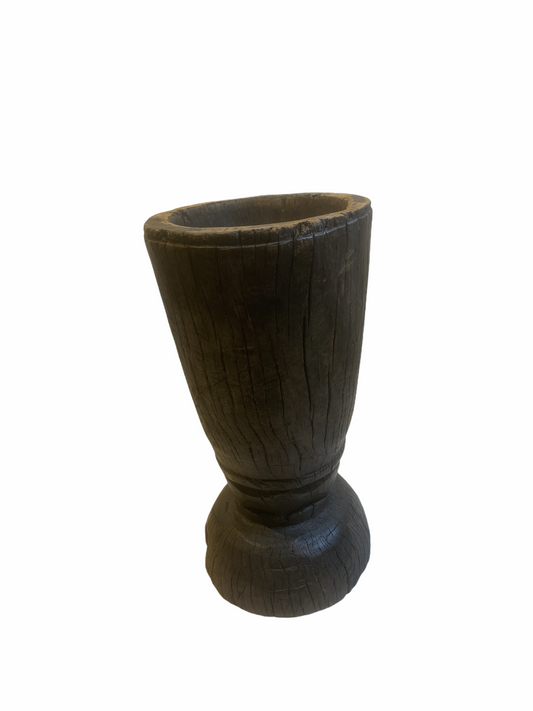 Lozi Grain Stomper (2) Stool/Side Table - Zambia