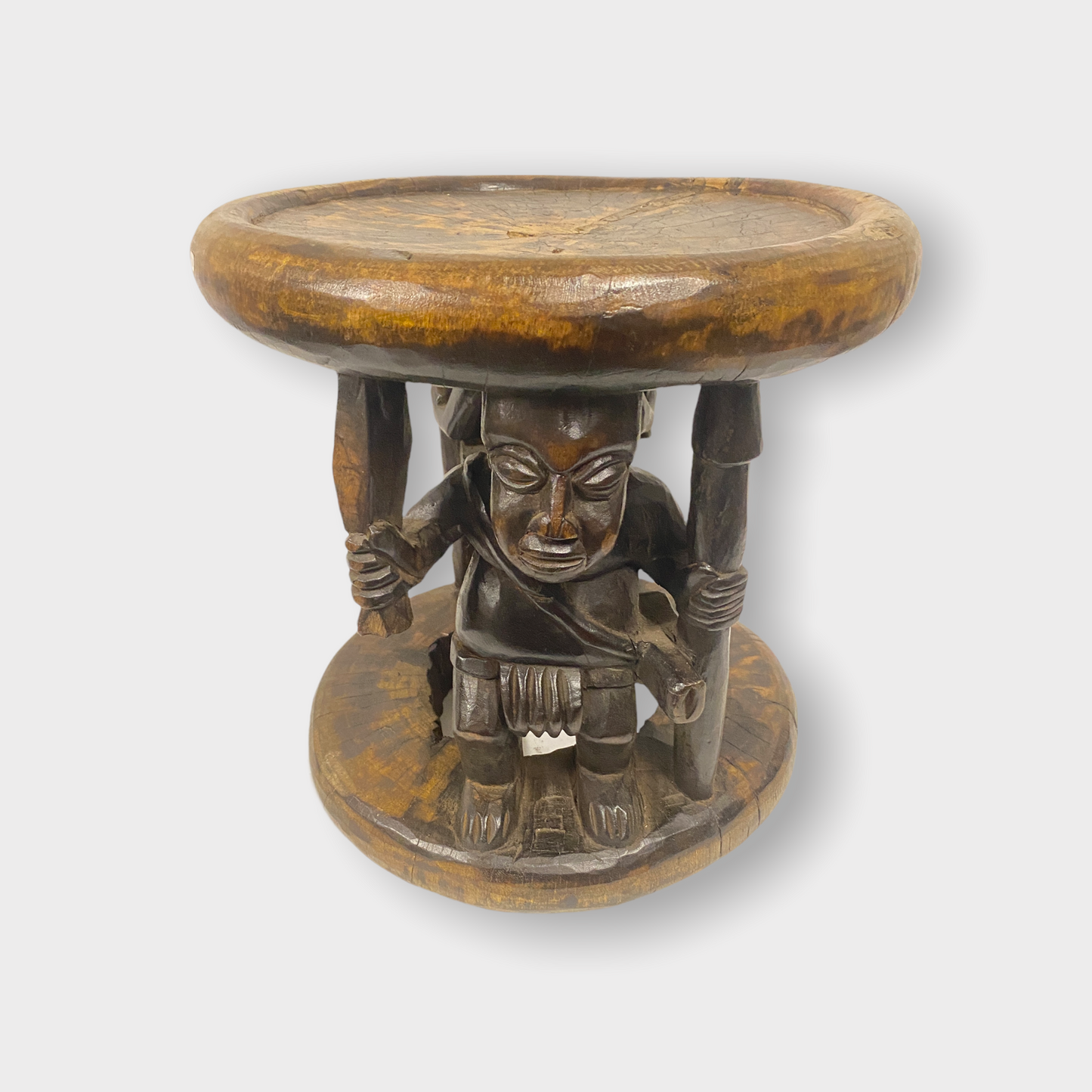 Baule stool - Hand carved - Ivory Coast (85.4)