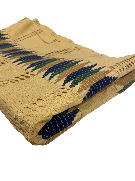 Ashoke (Aso Oke) cloth Golden (106.1)