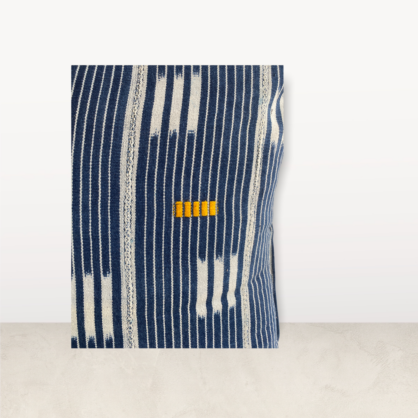 Indigo/Baule Cloth Cushions 50x50cm