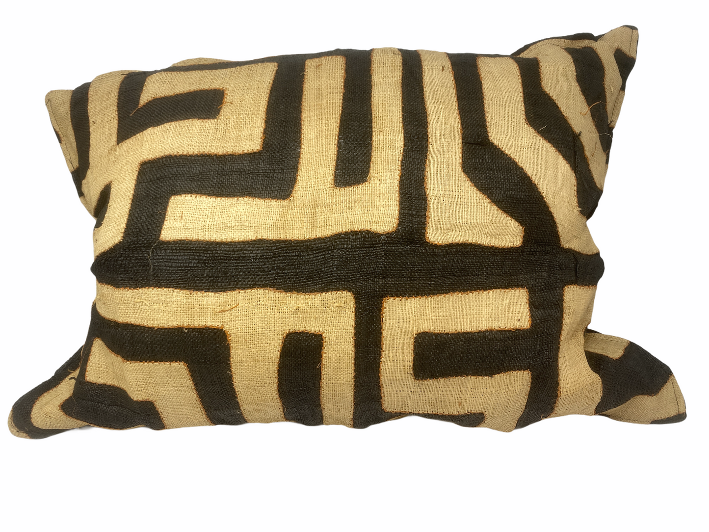 African Kuba cloth cushion 50x70cm (cw2)