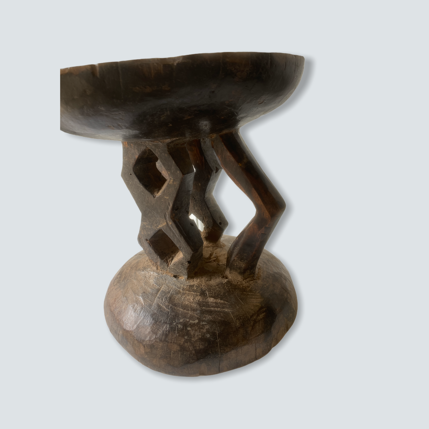 Vintage Tonga Stool - Zimbabwe XL (01)