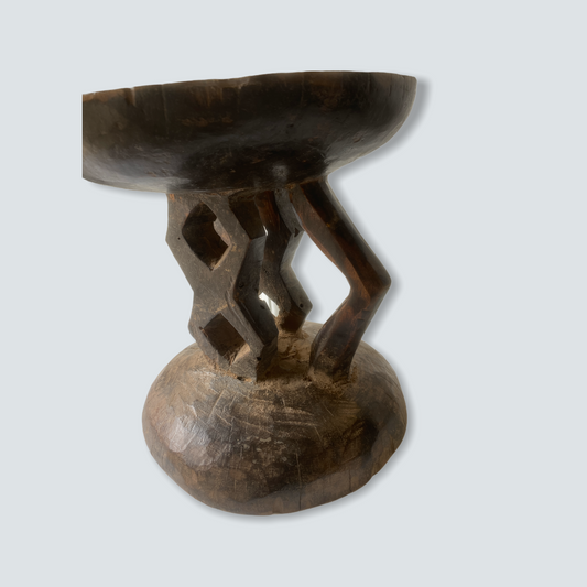 Vintage Tonga Stool - Zimbabwe XL (01)