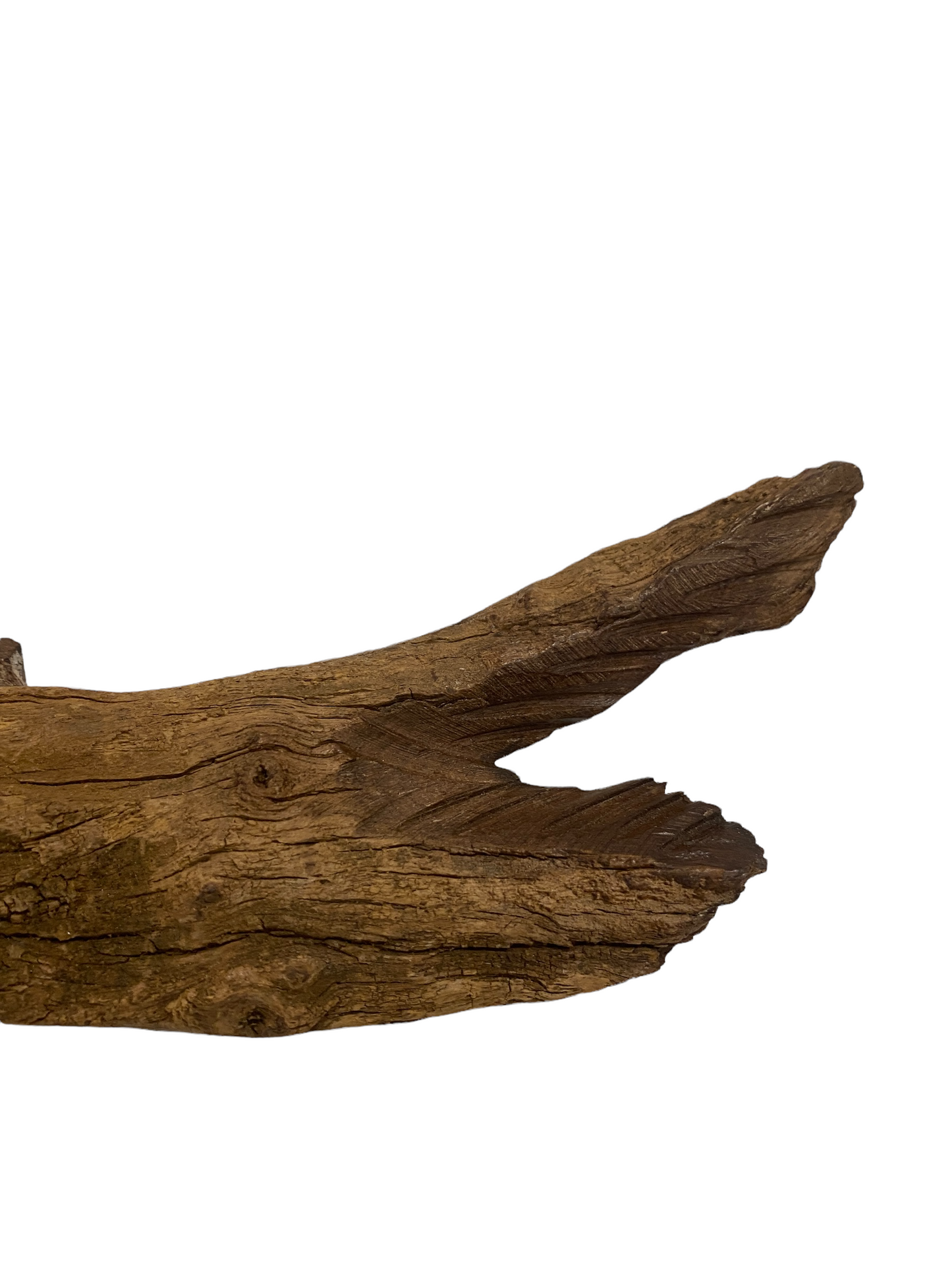 Driftwood Hand Carved Fish - M (1203)