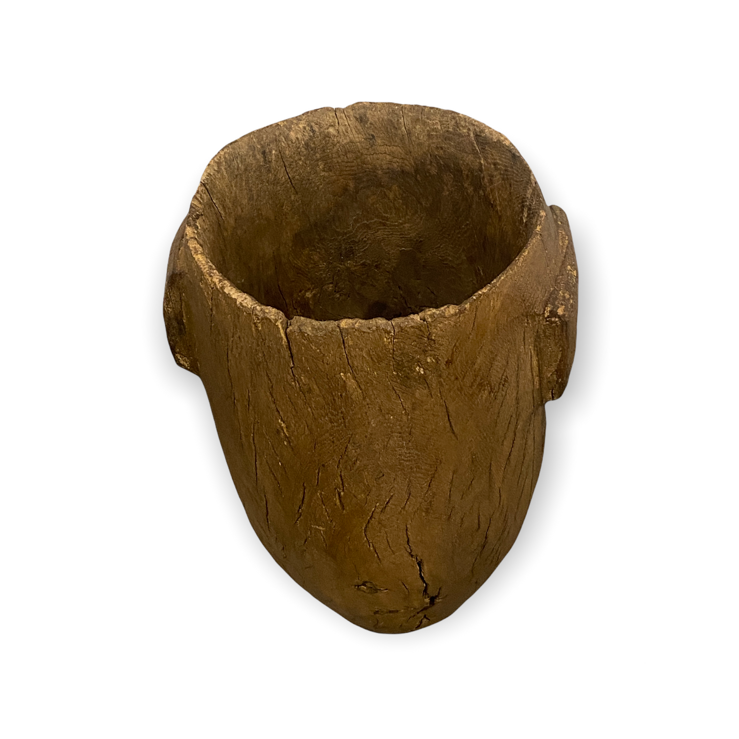 Zulu Milk Jug - hand carved (06)