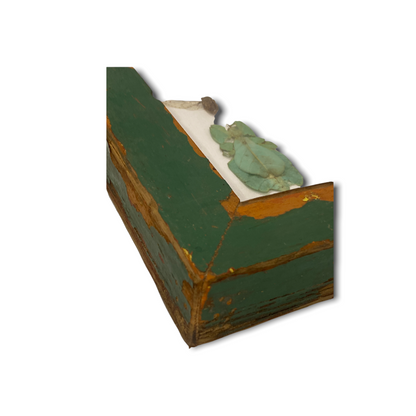 Leaf insect/ Phylliidae - wooden frame (110.1)