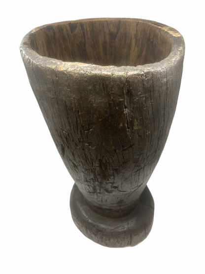 Lozi Grain Stomper (2) Stool/Side Table - Zambia