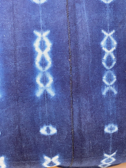 Indigo/Baule Cloth Cushions 60x60cm