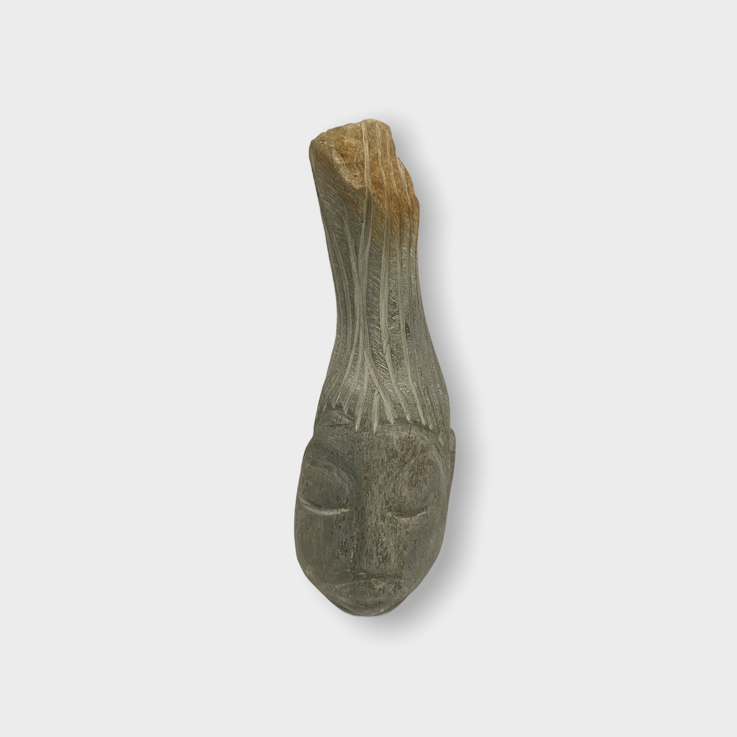 Stone head sculpture by Rizimu Chiwawa Zimbabwe (3004)