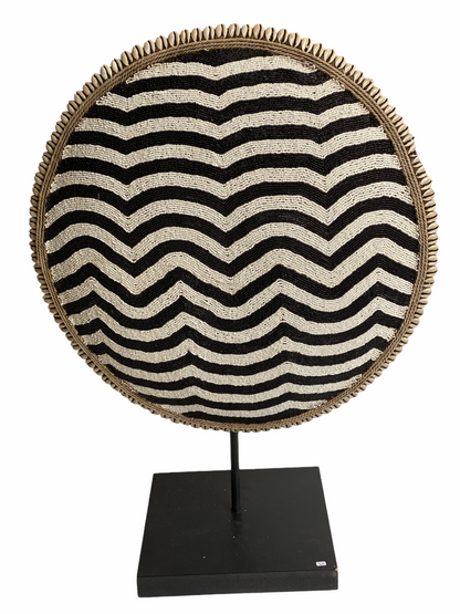 Cameroon Beaded Shield - L - 55cm