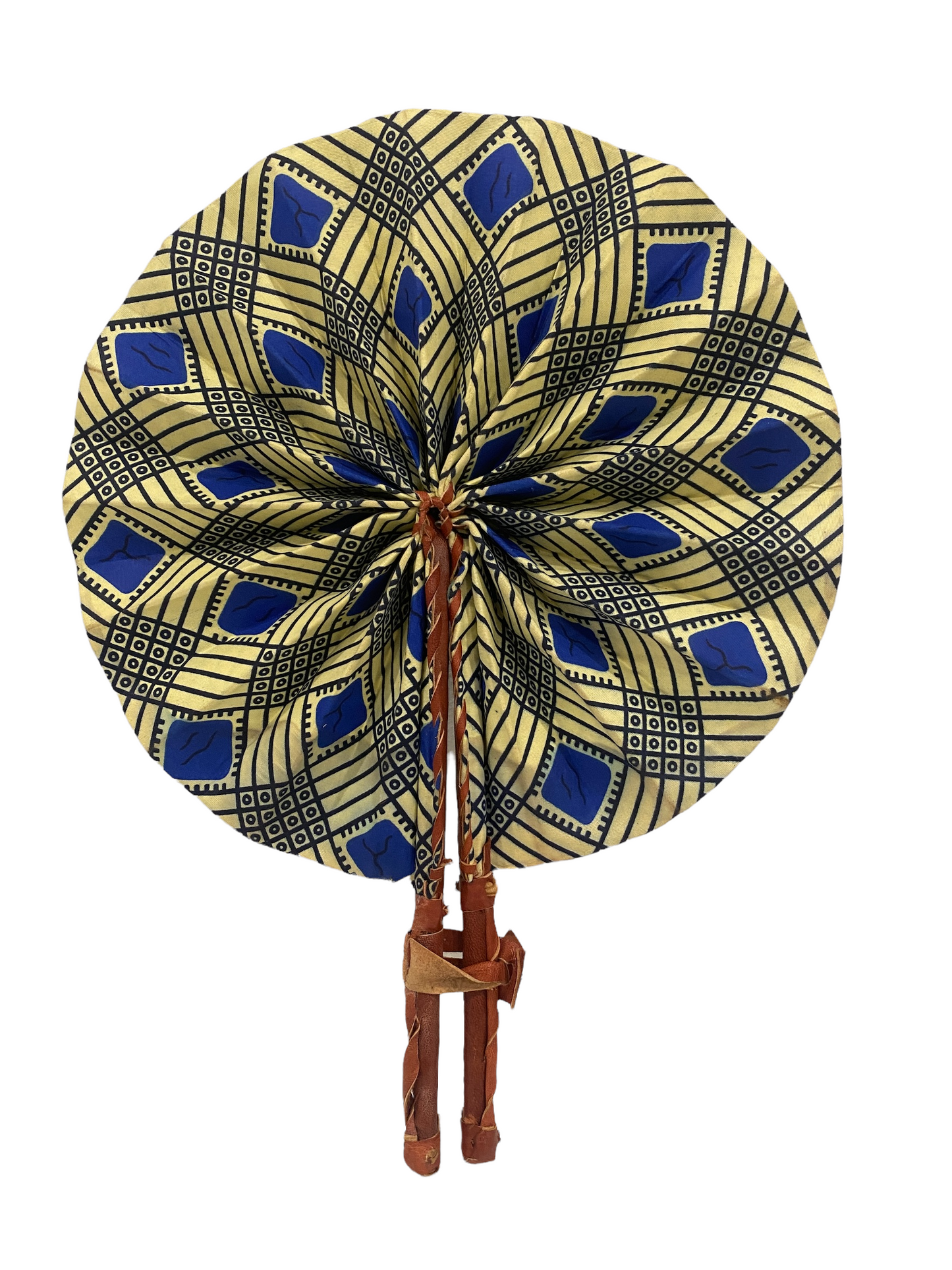 Ghana Fan - Blue & White (TR9.15)