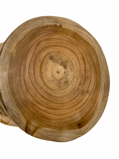 Bamileke Stool \ Table - 40cm - Natural - Doughnut