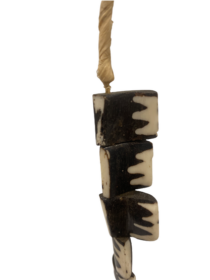 Kenya Beads Necklace - Square bead necklace (47.7)