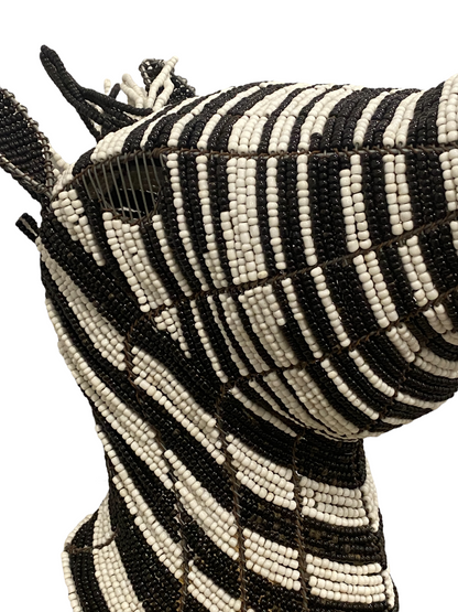 Zebra wall sculpture - (17.6)