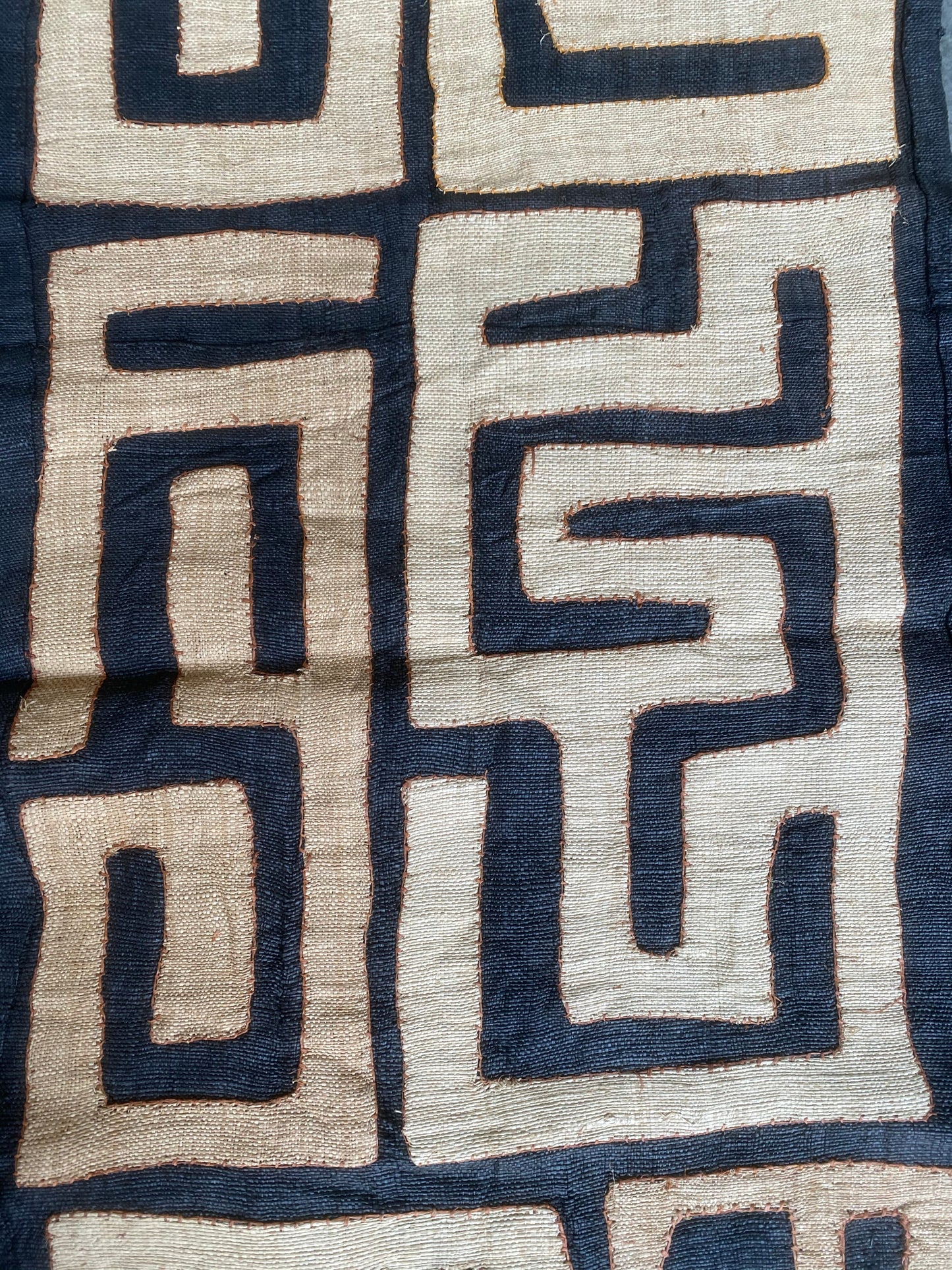Kuba cloth old - Congo