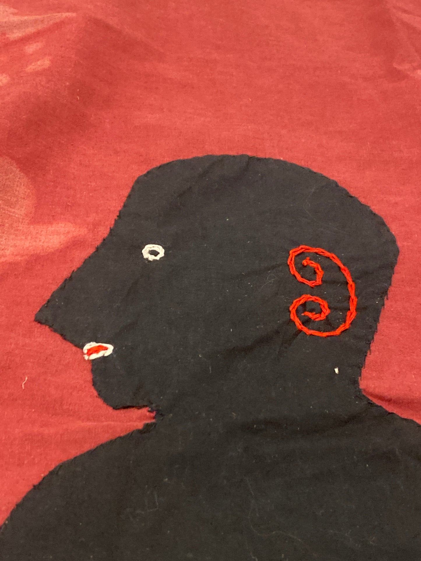 Asafo Fante Flag - Ghana - Red (116.1)