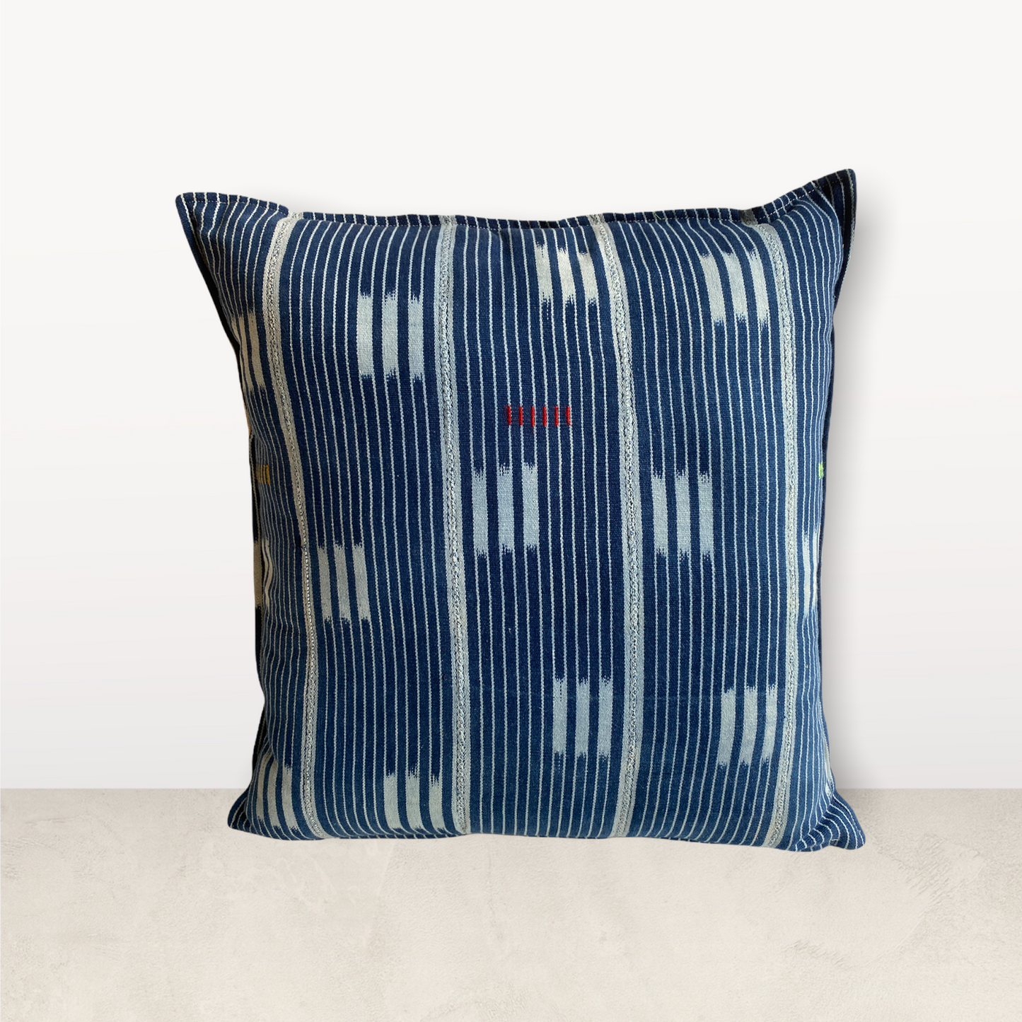 Indigo/Baule Cloth Cushions 50x50cm