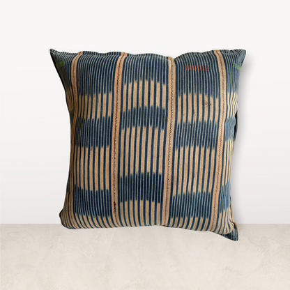 Indigo/Baule Cloth Cushions 50x50cm