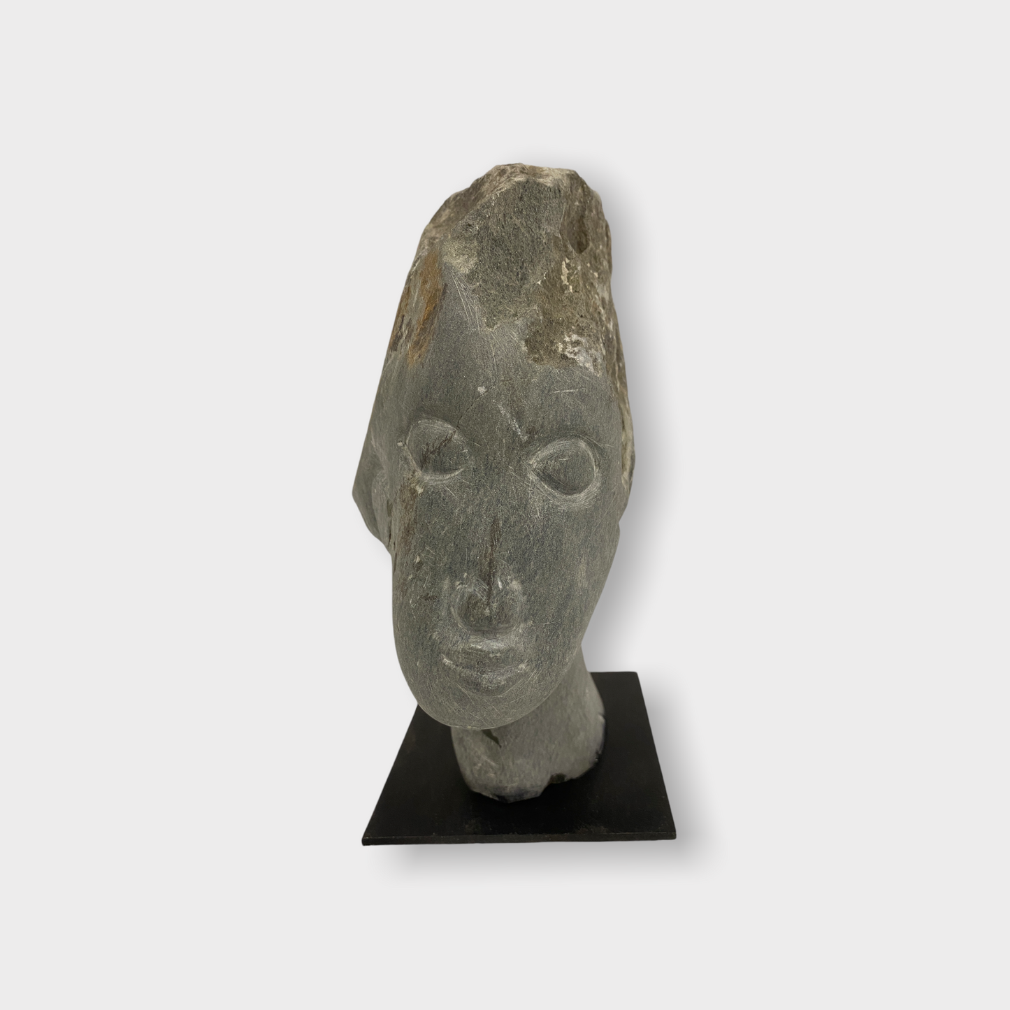 Stone head sculpture by Rizimu Chiwawa Zimbabwe (3009)
