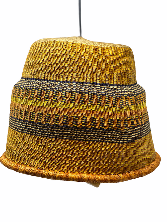 Hand Woven Basket Light