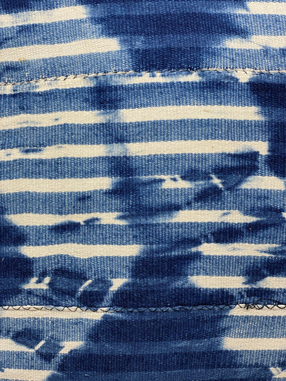 Indigo/Baule Cloth Cushions 60x60cm