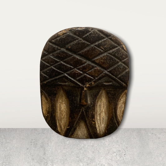 Small African mask on stand