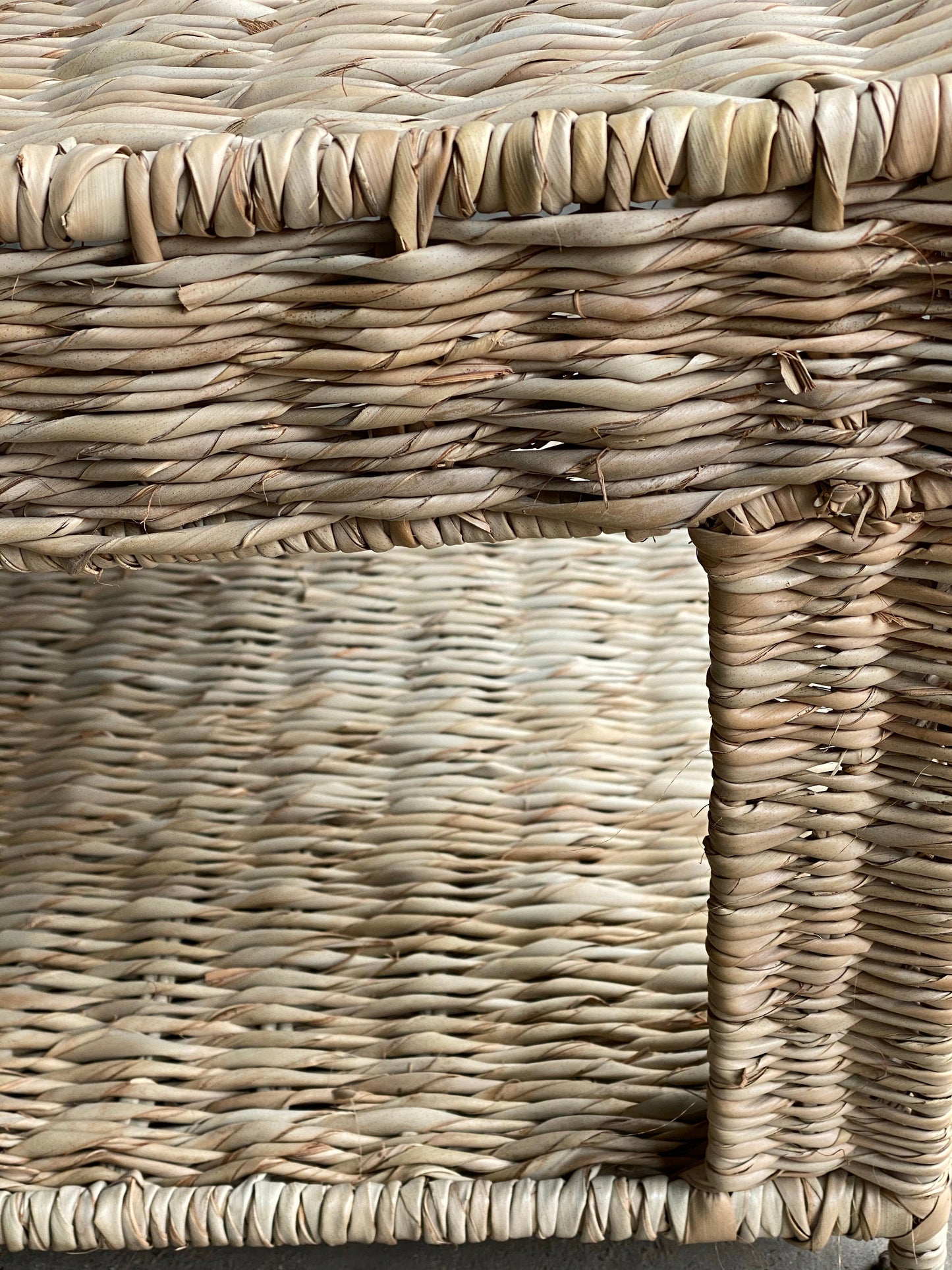 Hand woven Palm Leaf Table - Mozambique