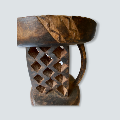 Vintage Tonga Stool - Zimbabwe XL (05)