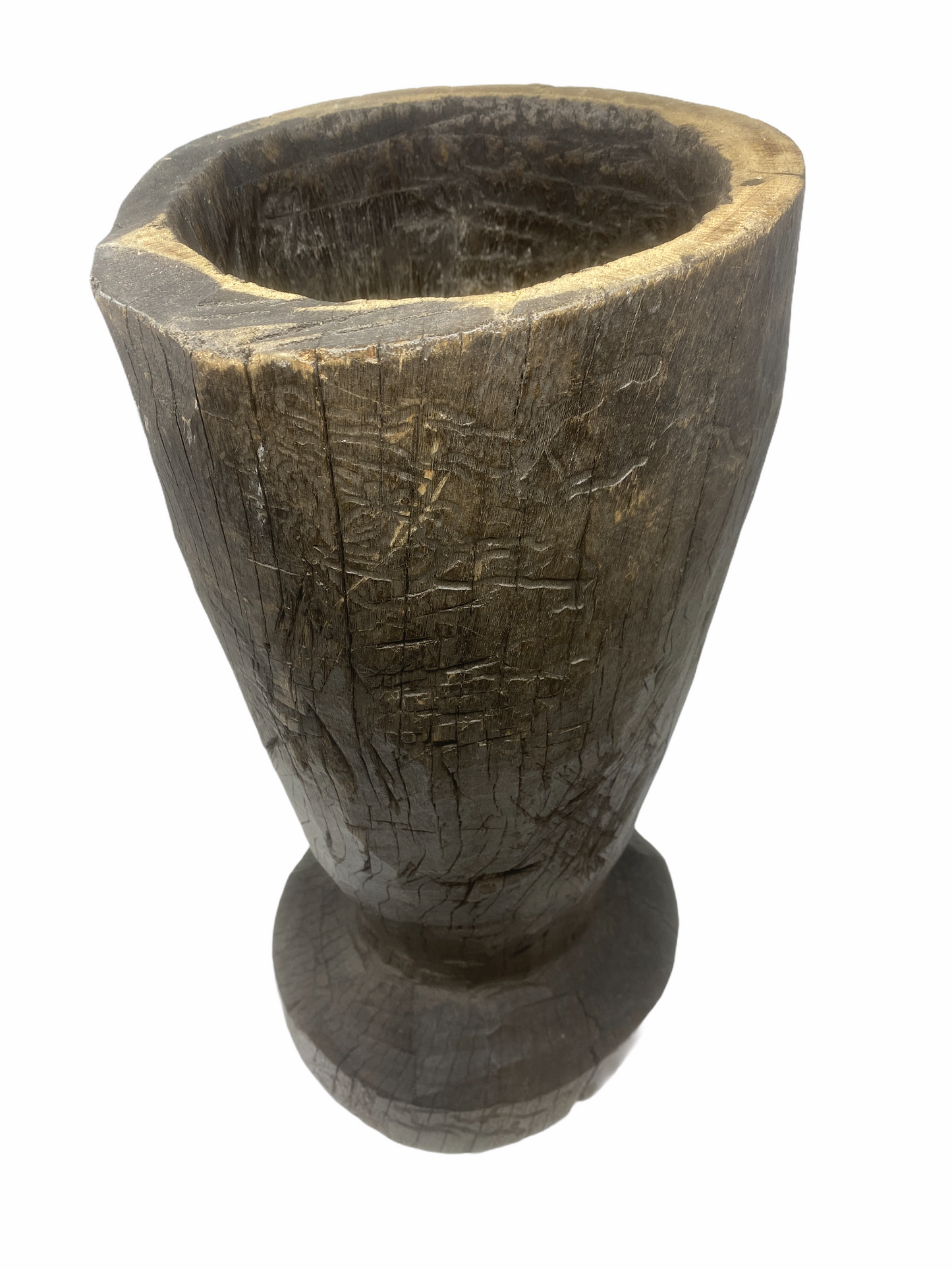 Lozi Grain Stomper Stool/Side (3)Table - Zambia