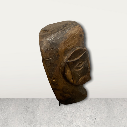 Small African mask on stand