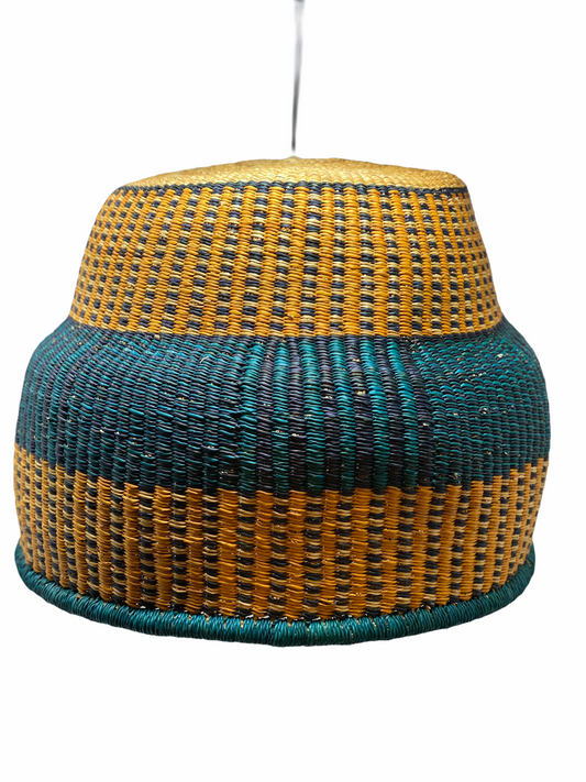 Hand Woven Basket Light