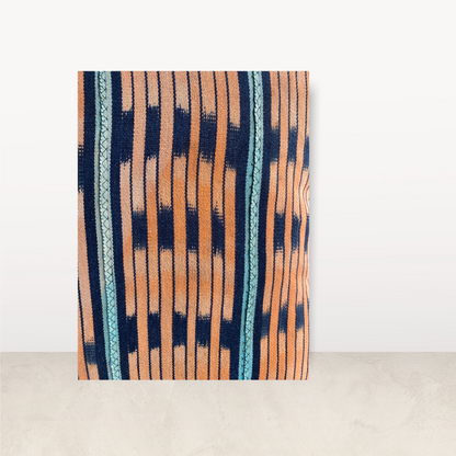 Indigo/Baule Cloth Cushions 50x50cm