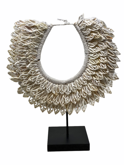 Handmade White Shell Necklace