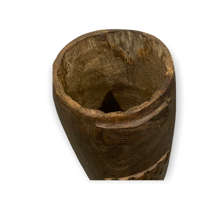 Zulu Milk Jug - hand carved (03)