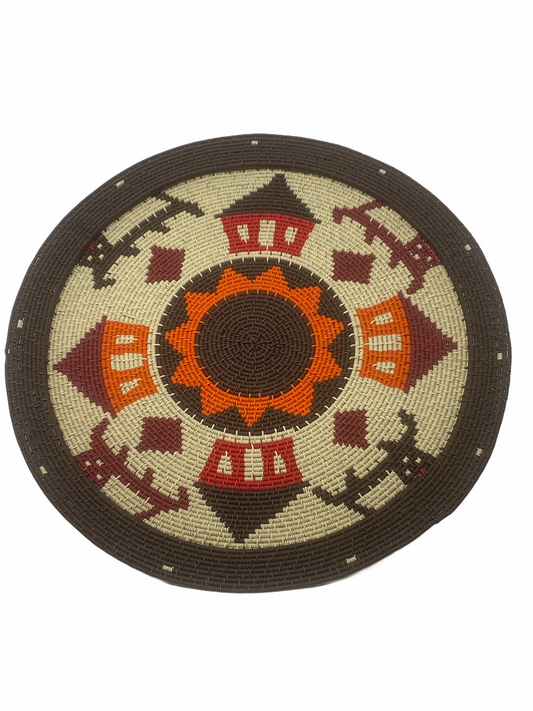 Zulu Telephone Wire Plates 32cm