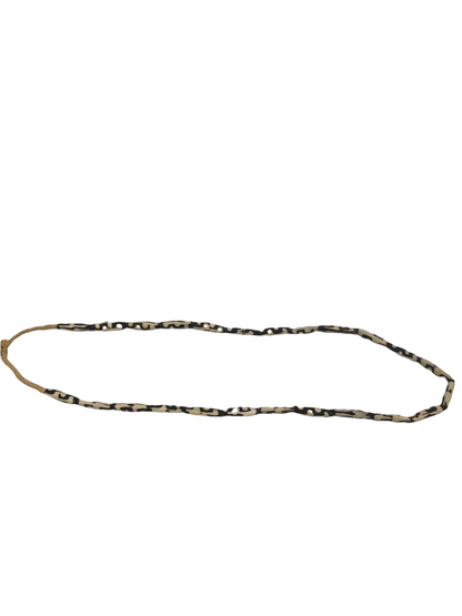 Kenya Beads Necklace - Long brown bead (48.2)