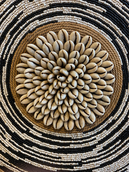 Cameroon Beaded Shield - S - 34cm