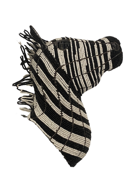 Zebra wall sculpture - (17.6)