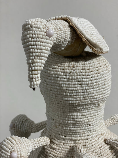 Yoruba Royal Crown - White