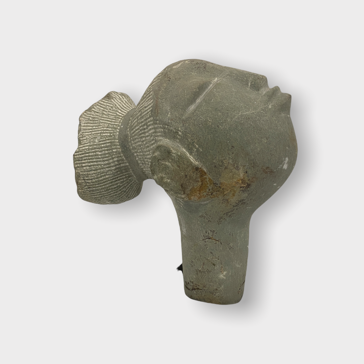 Stone head sculpture by Rizimu Chiwawa Zimbabwe (3008)