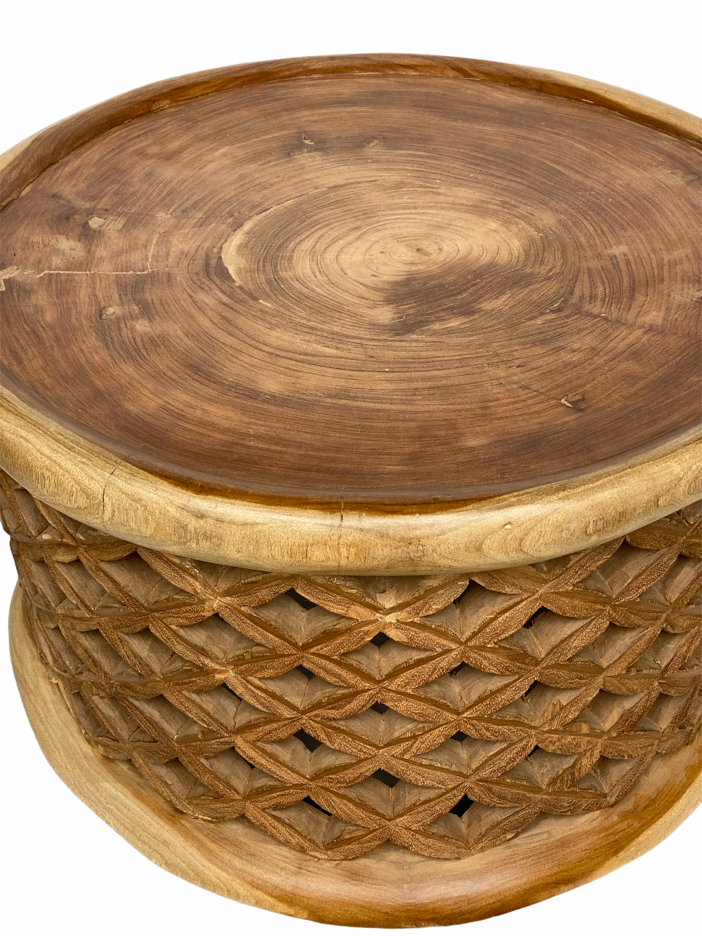 Bamileke Table - 78cm - Natural- Large