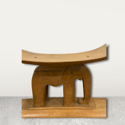 Ashanti Stool - Elephant Large (05)