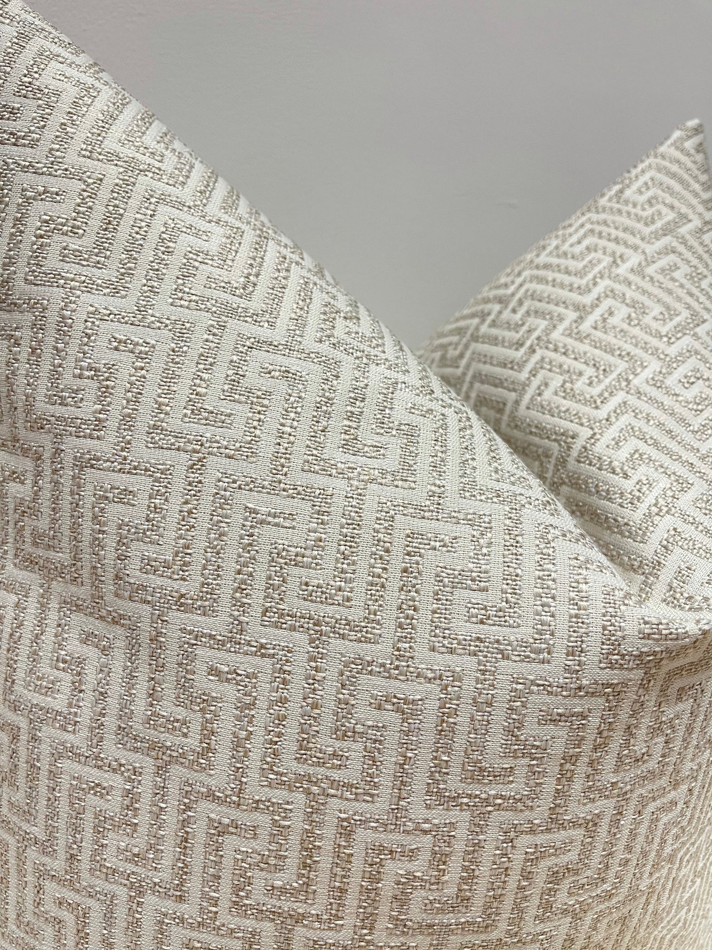 The Couture Cushion - The Beige Mattox - Style No. 56 (DISCONTINUED)