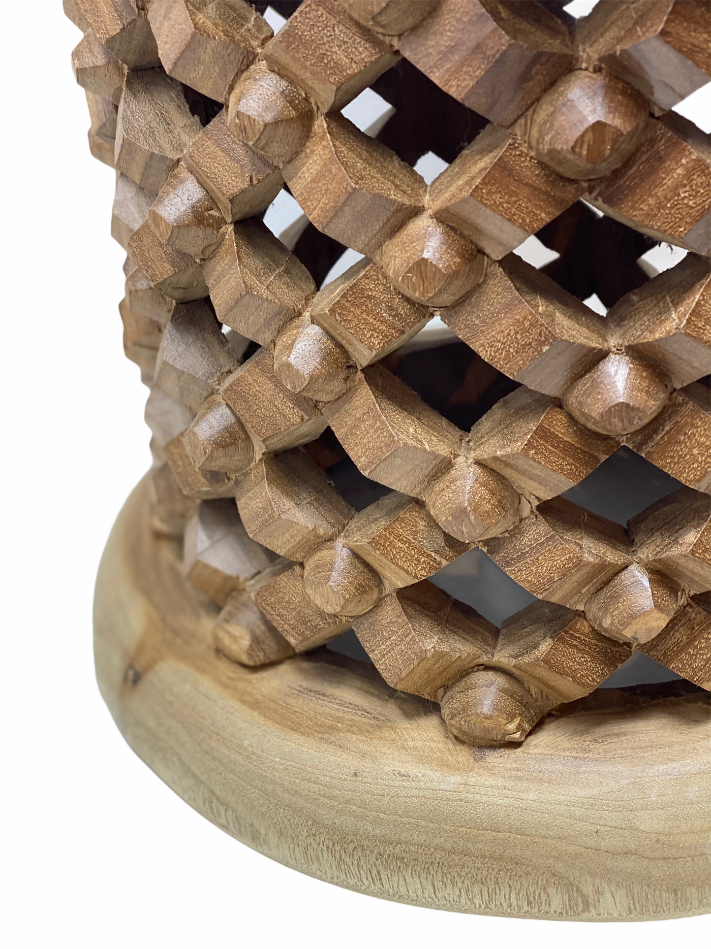 Bamileke Stool \ Table - 40cm - Natural