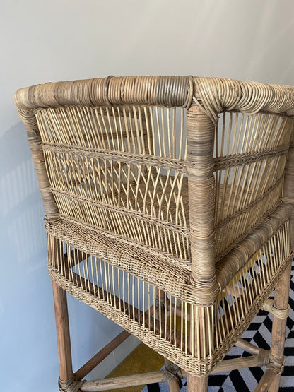 Malawi Bar Stool hand made - Natural