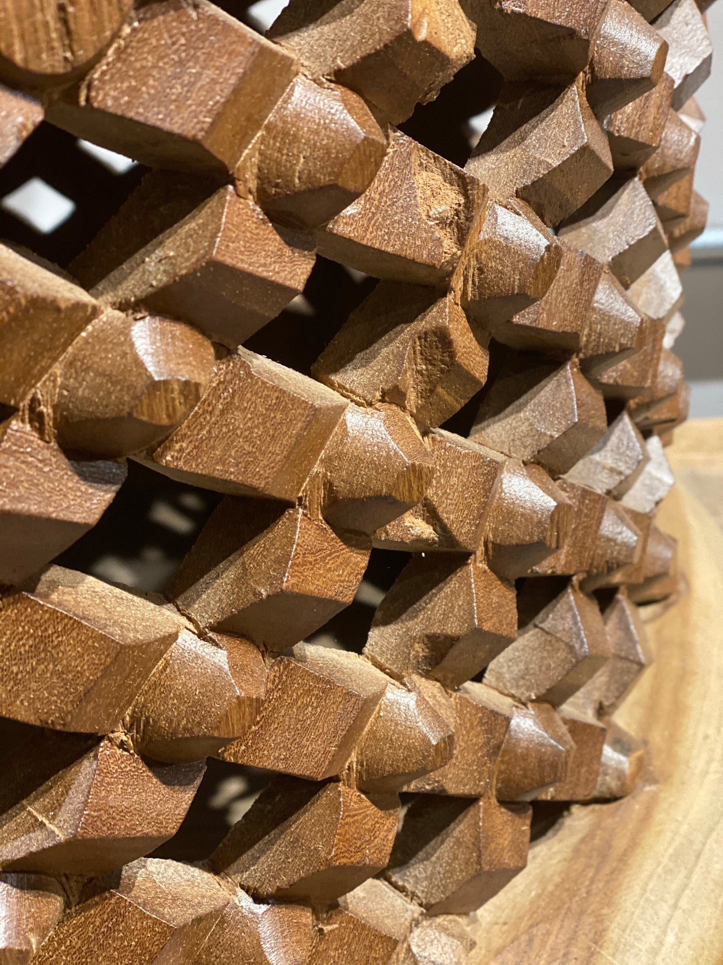 Bamileke Table - 66cm - Natural