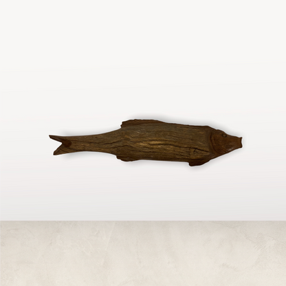 Driftwood Hand Carved Fish - (M1.3)