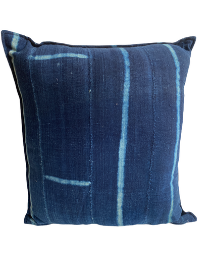 Indigo/Baule Cloth Cushions 50x50cm